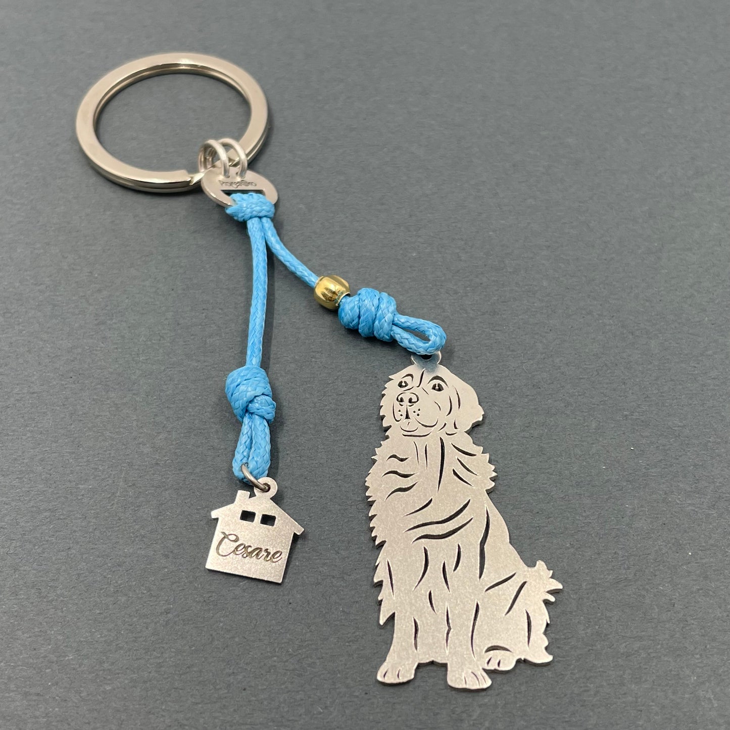 Golden Retriever Keychain