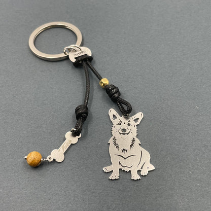 Corgi Keychain