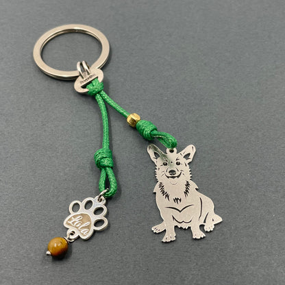 Corgi Keychain